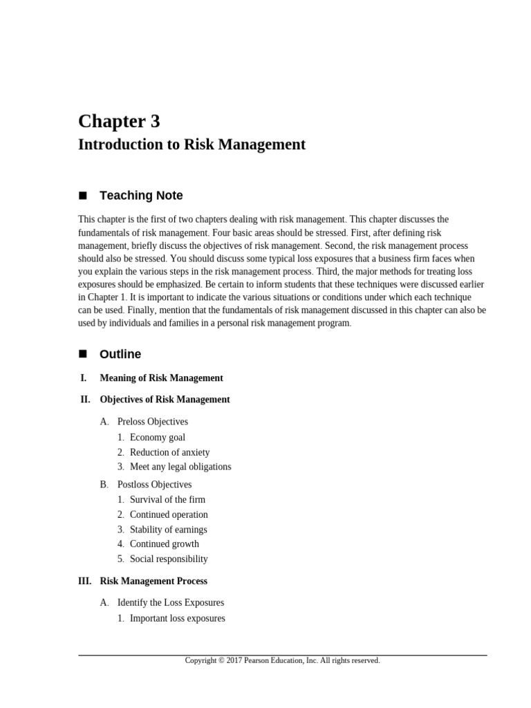 Fundamentals of Risk Management | PDF | Insurance | Liability Insurance
