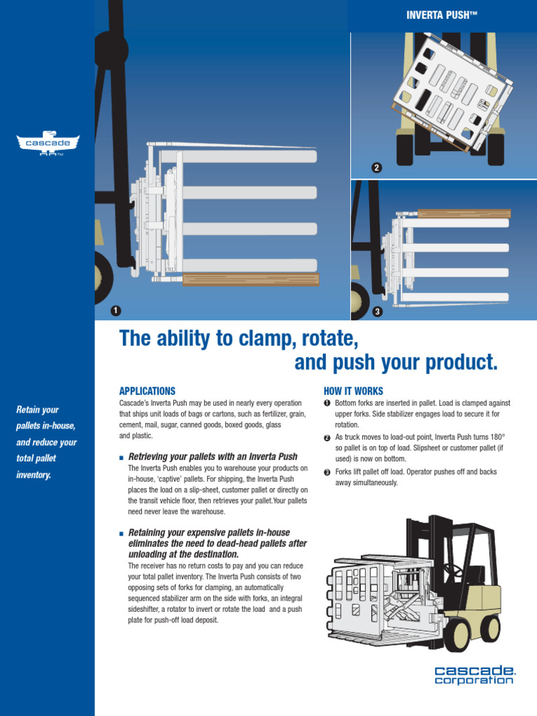 Inverta Push: Optimize Pallet Management | PDF | Pallet | Warehouse