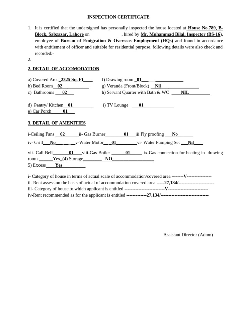 19 Inspection Report | PDF