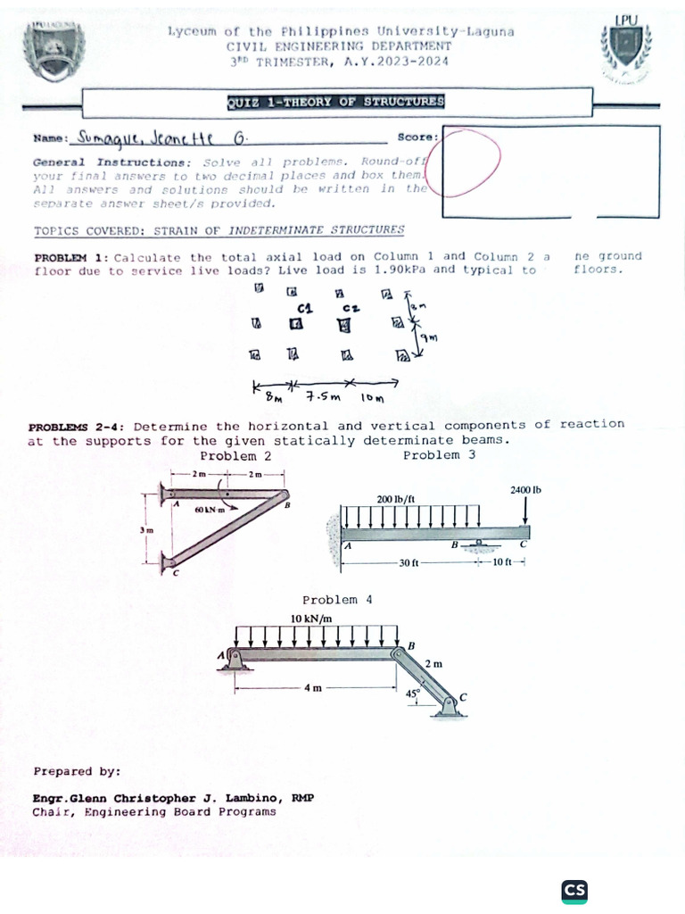 Structural Theory | PDF