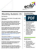 Ecdp Email Bulletin 36