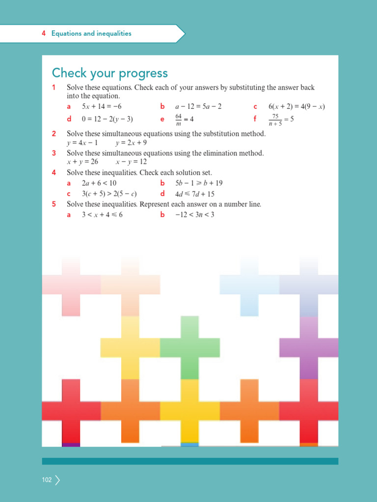 Equations, Inequalities, and Angles | PDF | Equations | Mathematical ...