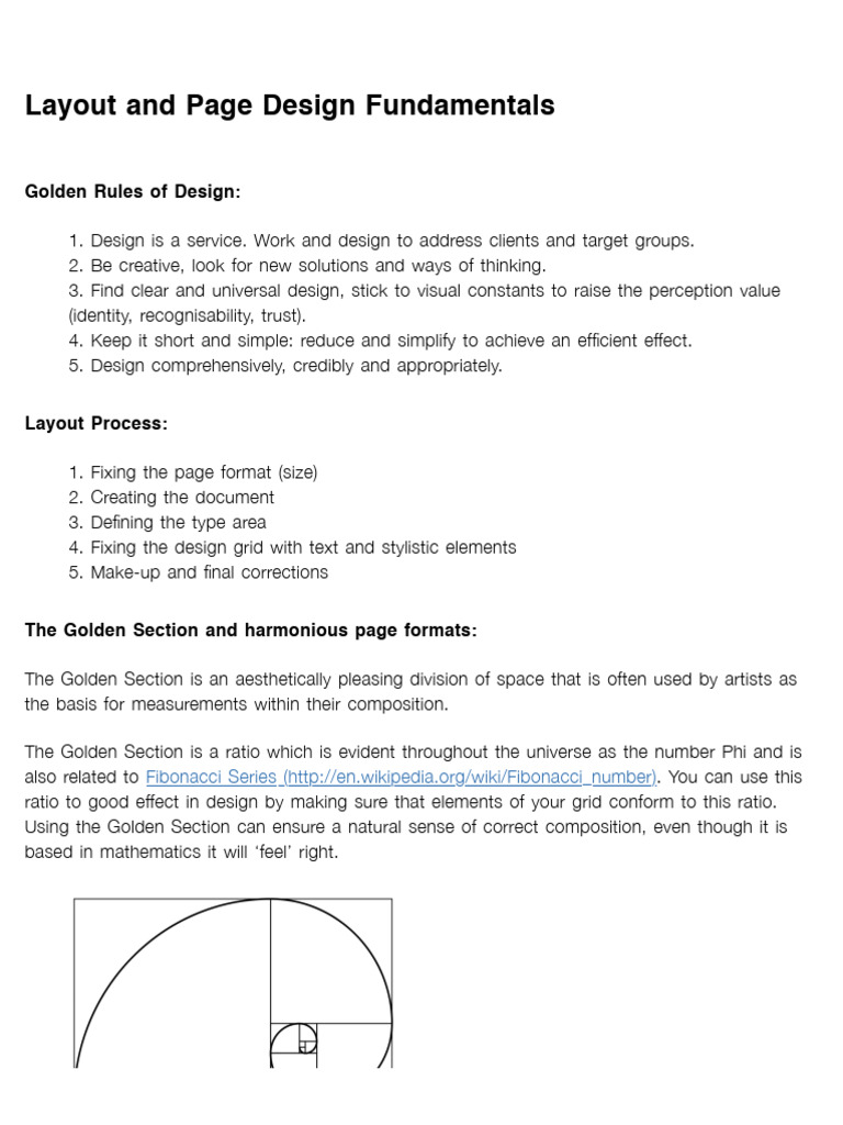 Layout Fundamentals Proportions Grids | PDF | Page Layout