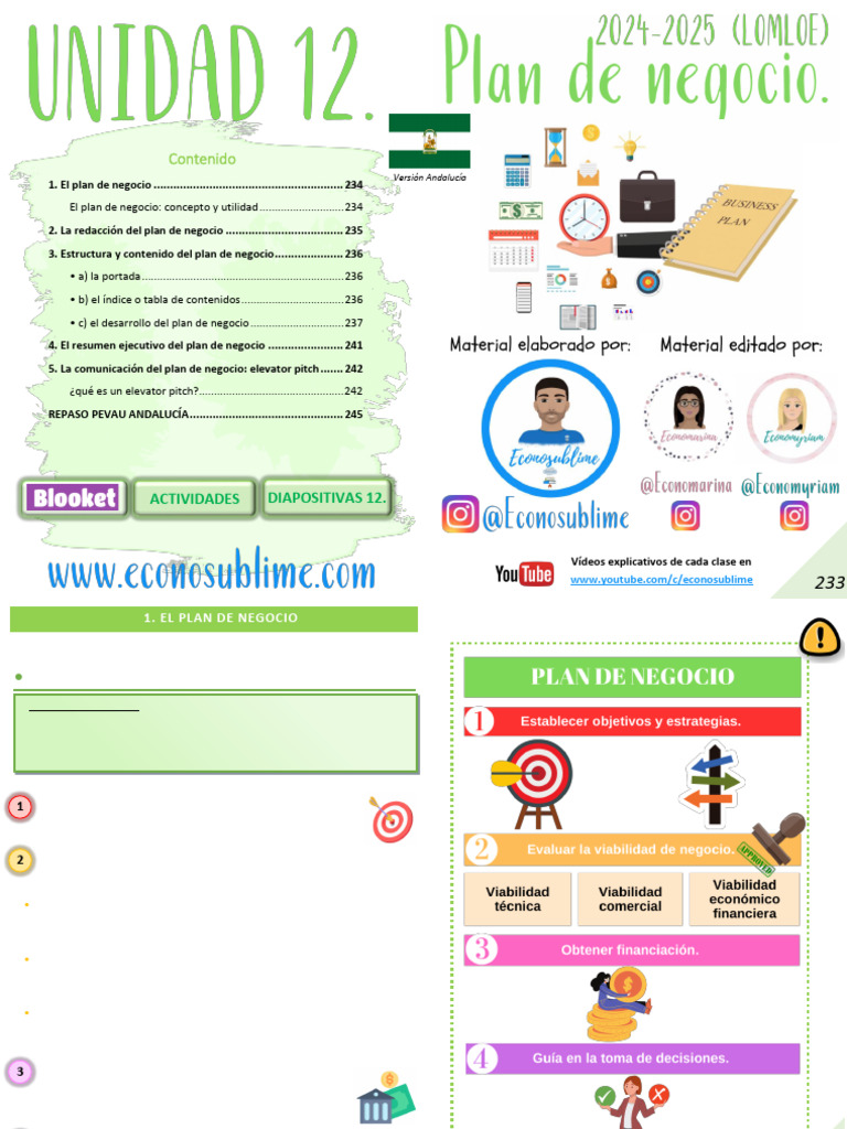 Guía para Redactar un Plan de Negocio | PDF | Plan de negocios | Business