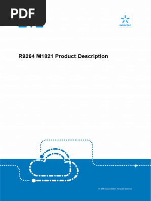 Ru ページ RAN - R9264 M1821 Product Description | PDF | Lte