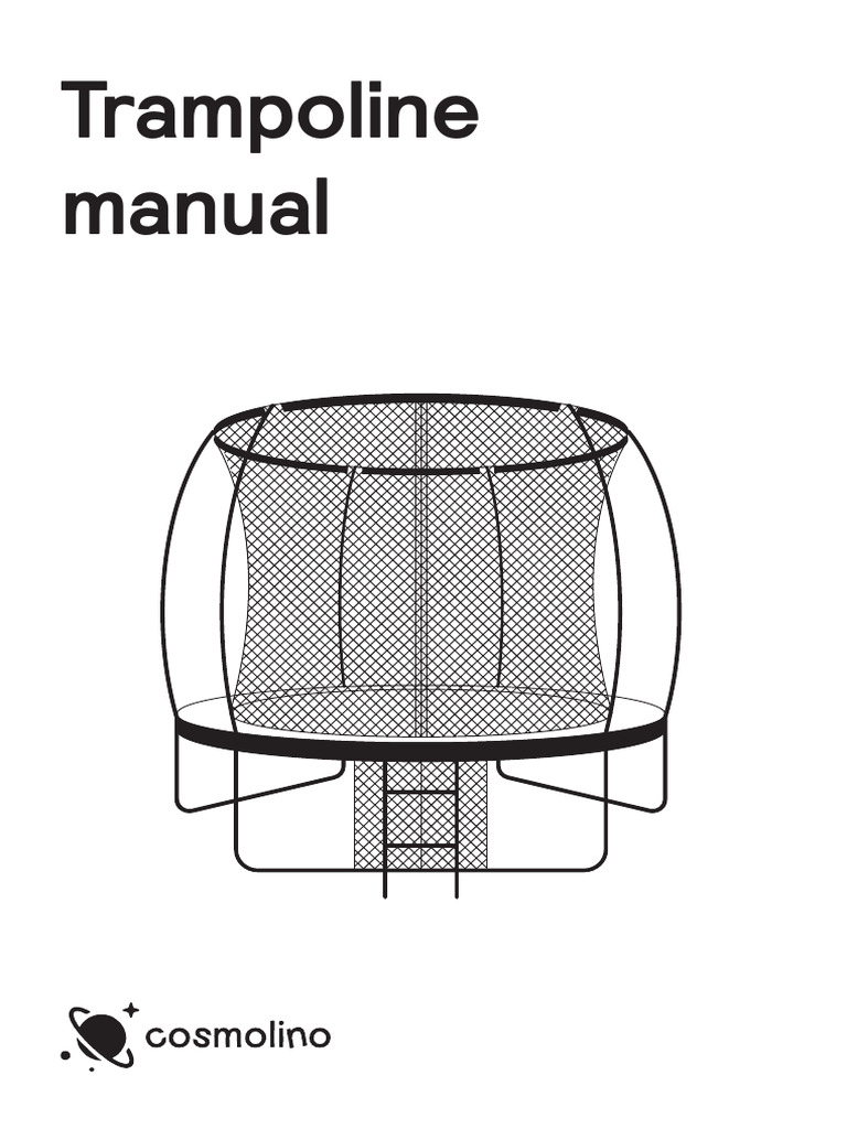 Trampoline Safety and Assembly Guide | PDF | Screw