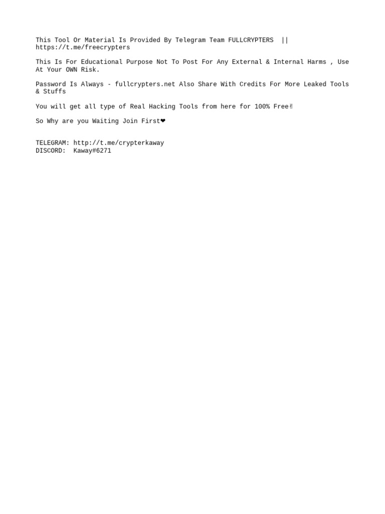 1 - Important Note | PDF