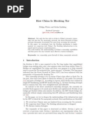 How China Is Blocking Tor  