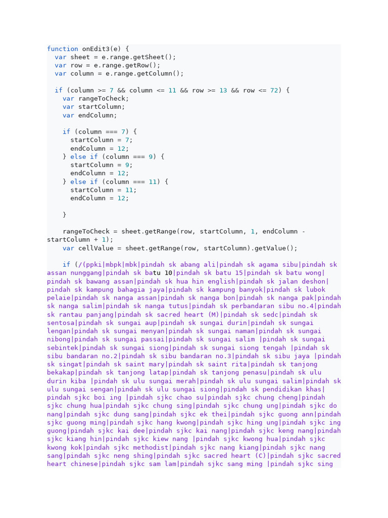 SJKC UK Daik Data Processing Script | PDF