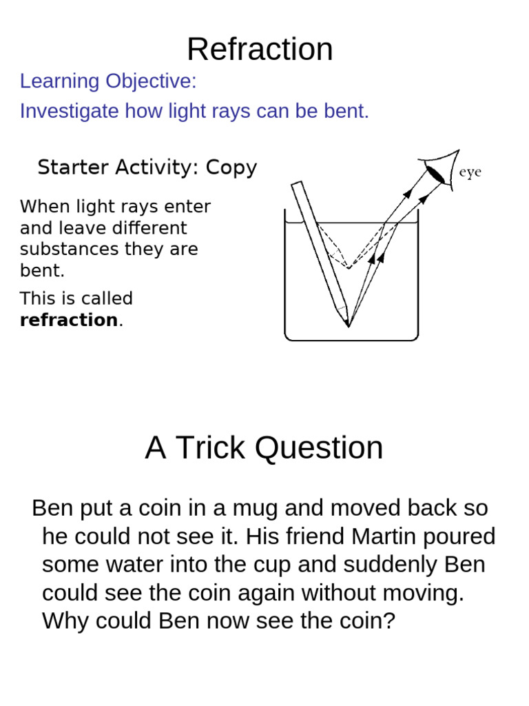 Refraction 2 | PDF