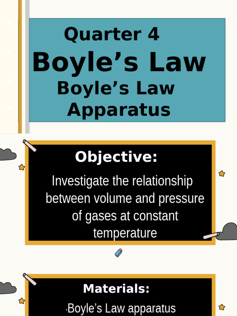 Boyle's Law Apparatus Experiment Guide | PDF