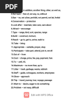 3000 Common English Words List | PDF