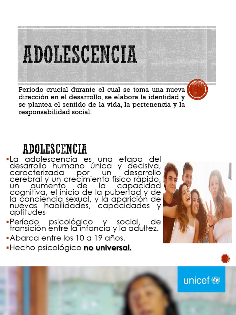 Etapas y cambios en la adolescencia | PDF | Adolescencia | Adultos
