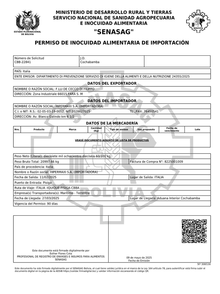 4 Senasag 300530 Firmado Anb1448502530158446991 | PDF | Pasta | Cocina