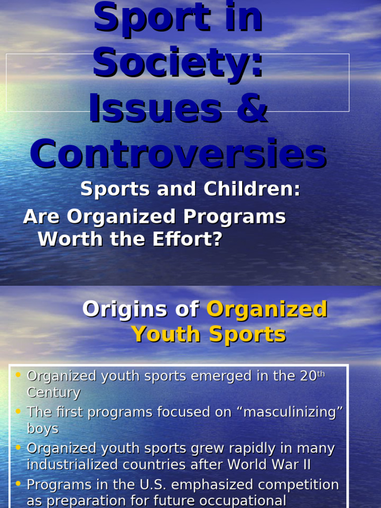 Youth Sports: Ethics and Challenges | PDF | Deviance (Sociology) | Violence