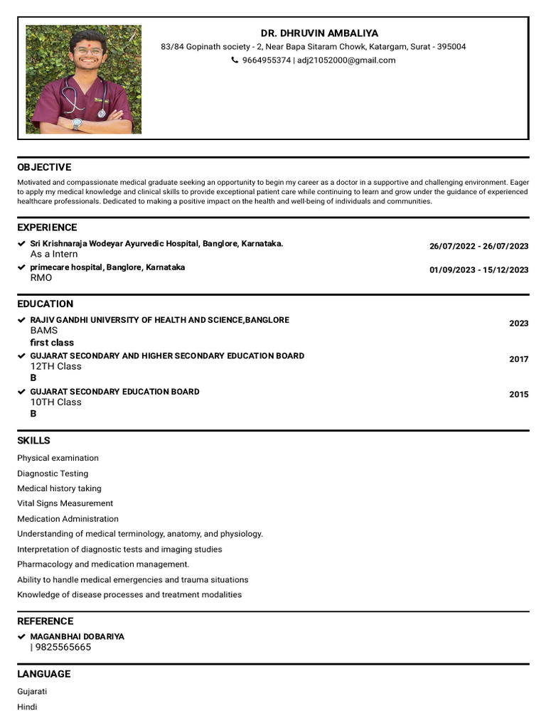 Resume 27 03 2024 06 34 30 PM | PDF