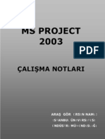 Ms Project 2003 Egitimi Ersin Namli