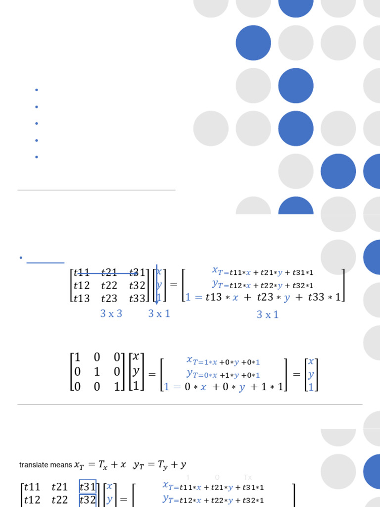 Computer Graphics Sec 4 IsA | PDF | Functions And Mappings | Operator ...