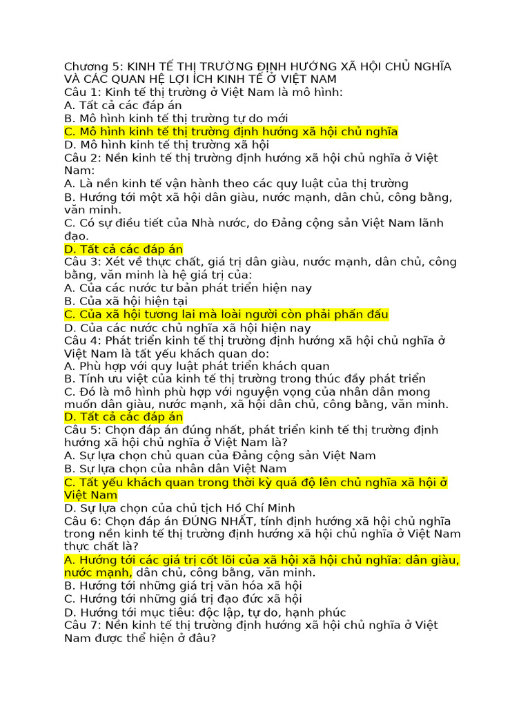 Chương 5 KTCT | PDF