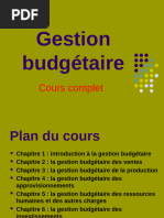 Cours complet sur la gestion budgétaire | PDF | Budget | Inventaire