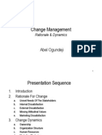 Managing Change Dynamics in Organizations