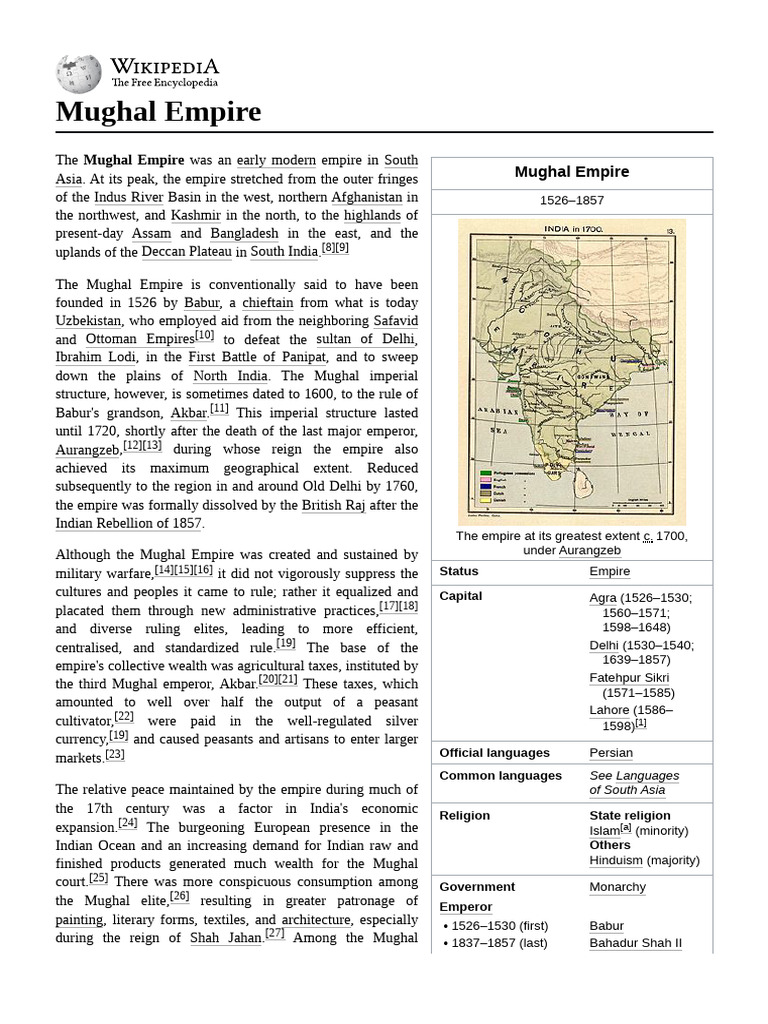 Ghaus Edits to XML File Overview | PDF | Mughal Empire