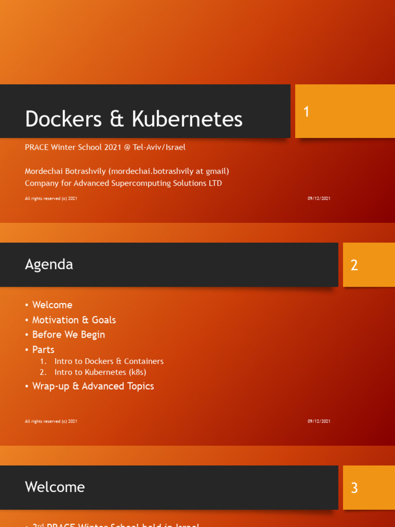 Dockers and Kubernetes Workshop Overview | PDF | Cloud Computing ...