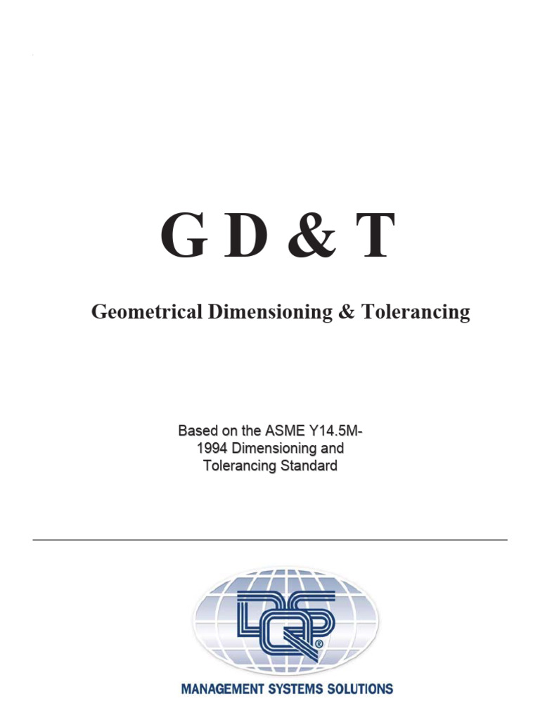 Dimensioning and Tolerancing Standards | PDF