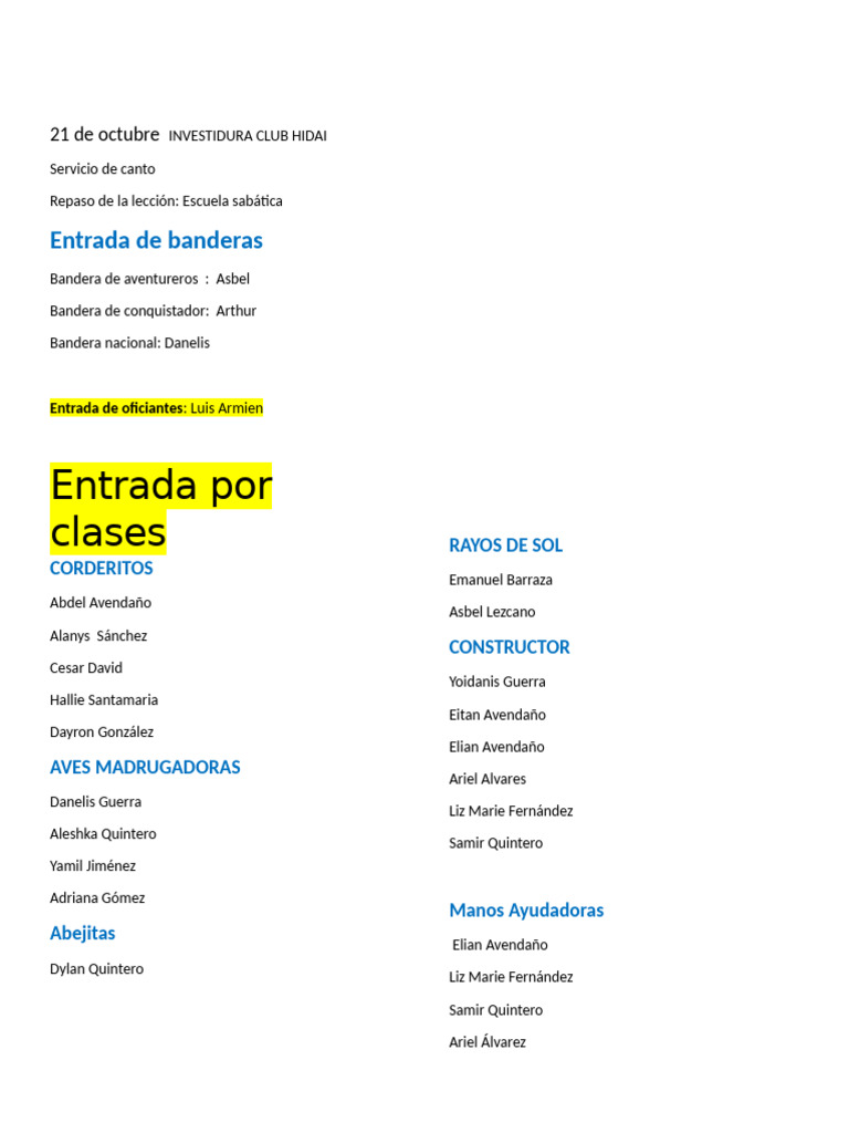 21 de Octubre | PDF