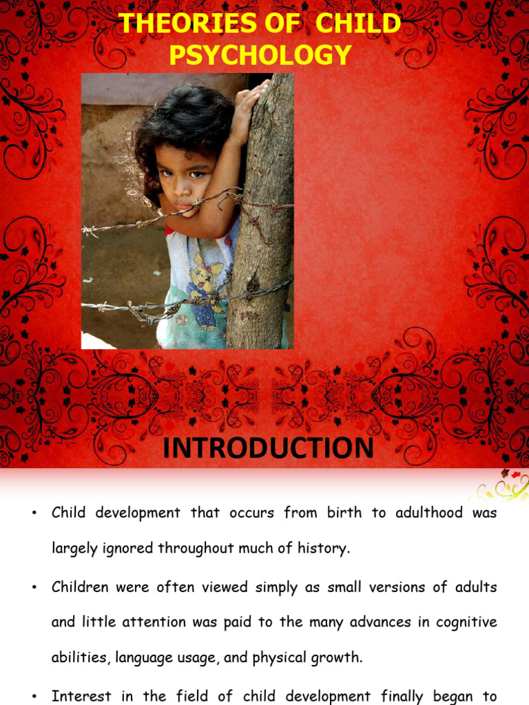 Theories of Child Psychology Explained | PDF | Classical Conditioning ...