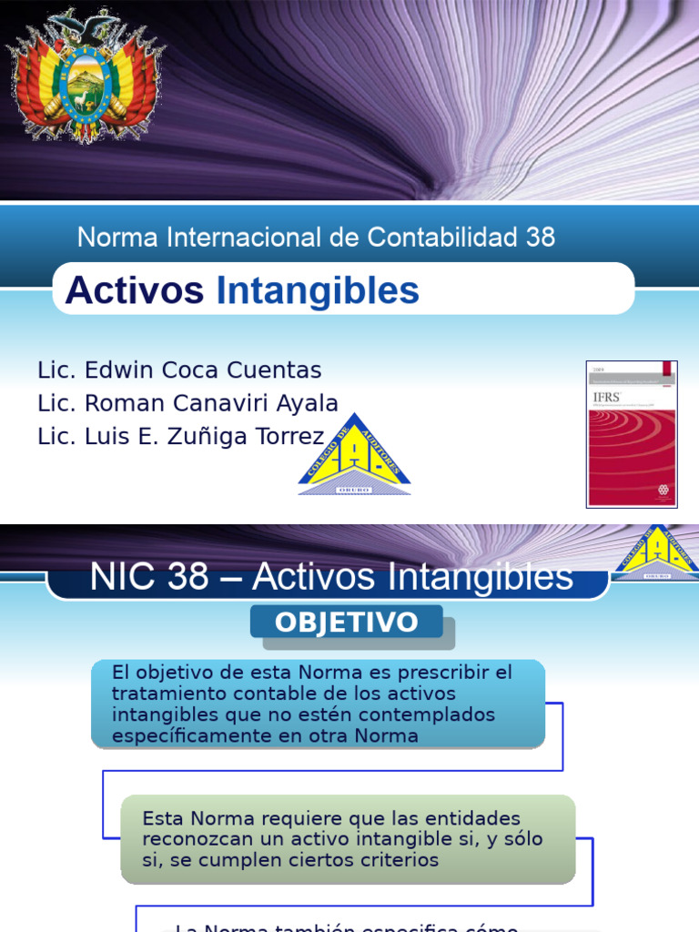 NIC 38 Activos Intangibles | PDF | normas internacionales de ...