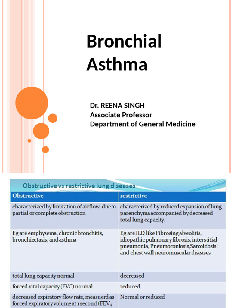 Understanding Bronchial Asthma | PDF | Asthma | Allergy