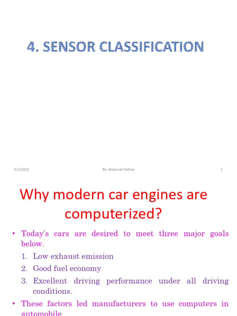 Computerized Fuel Injection Systems | PDF | Throttle | Flow Measurement