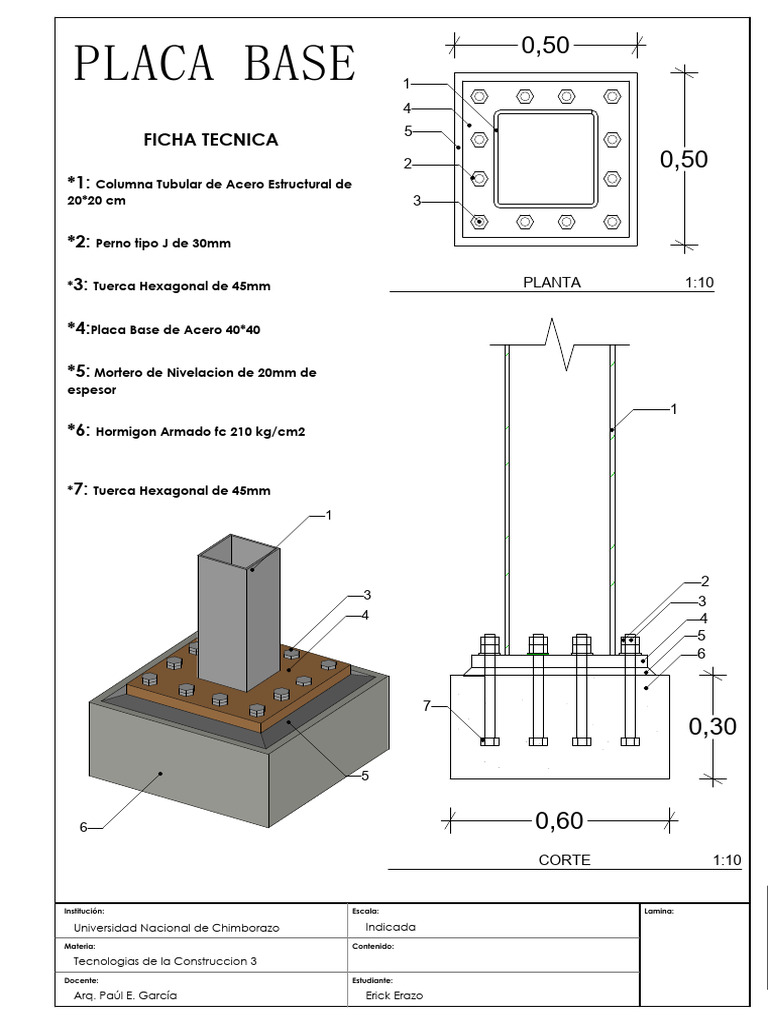 Placa | PDF | Rieles | Hierro