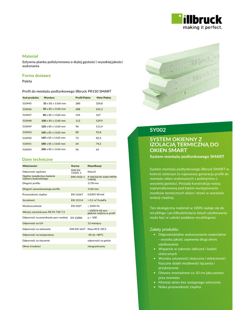 Illbruck SY002 TDS de DE 20220601 PL | PDF