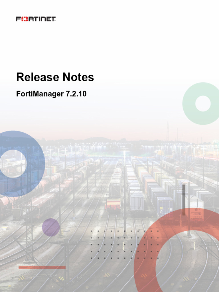 Fortimanager v7.2.10 Release Notes | PDF | Virtual Machine | Computing