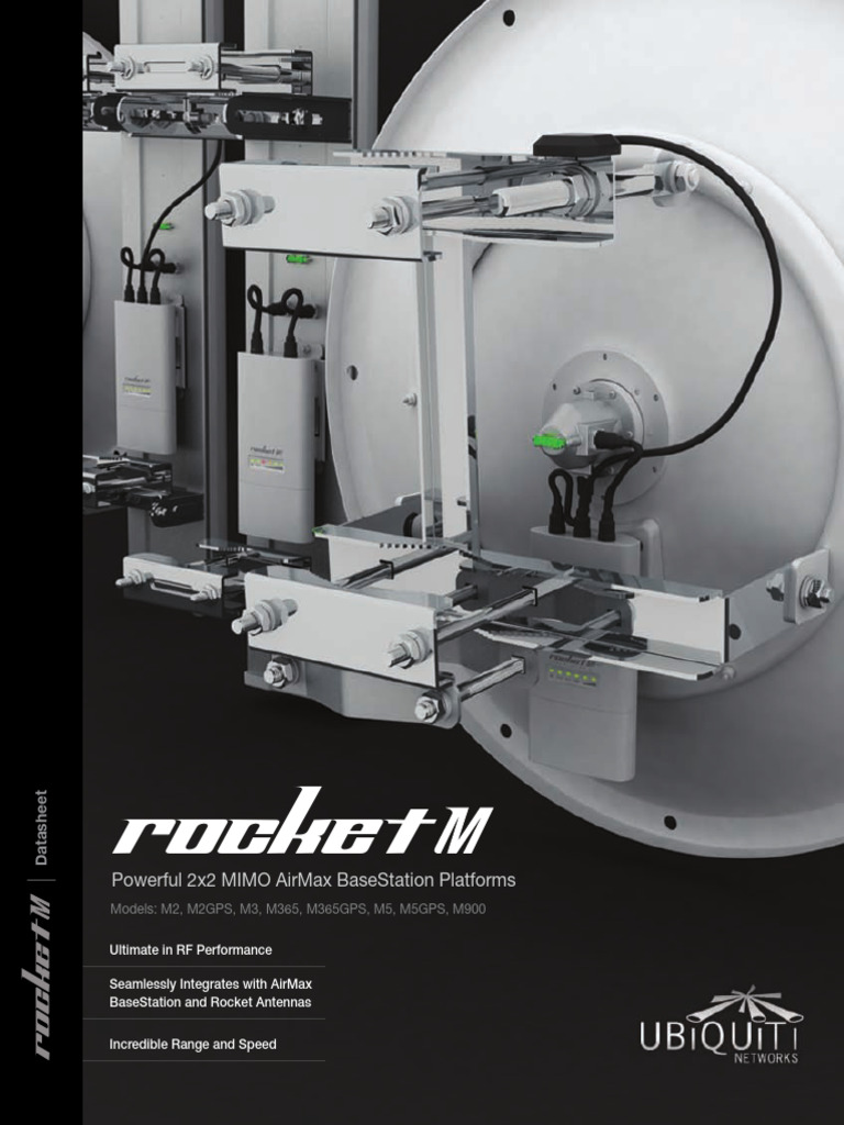 Rocket M Series Overview and Specs | PDF | Global Positioning System ...