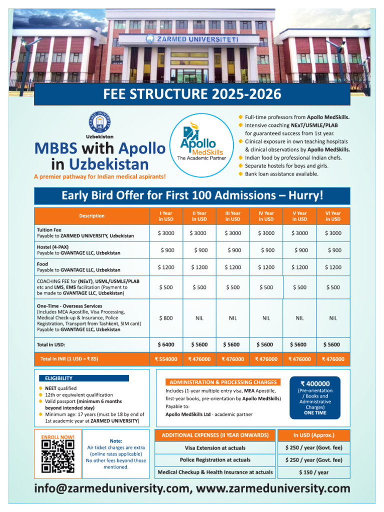 Fee Structure | PDF
