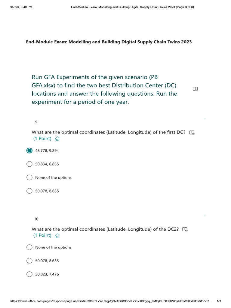 2nd Page Answer | PDF
