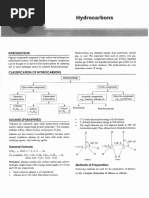 Hydrocarbon Short Notes | PDF