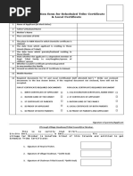 Kwara State Indigene Certificate Form | PDF | Government