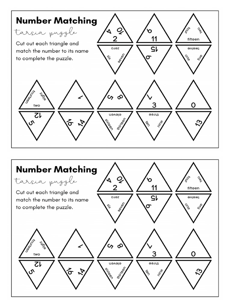 Tarsia Puzzle Pdf