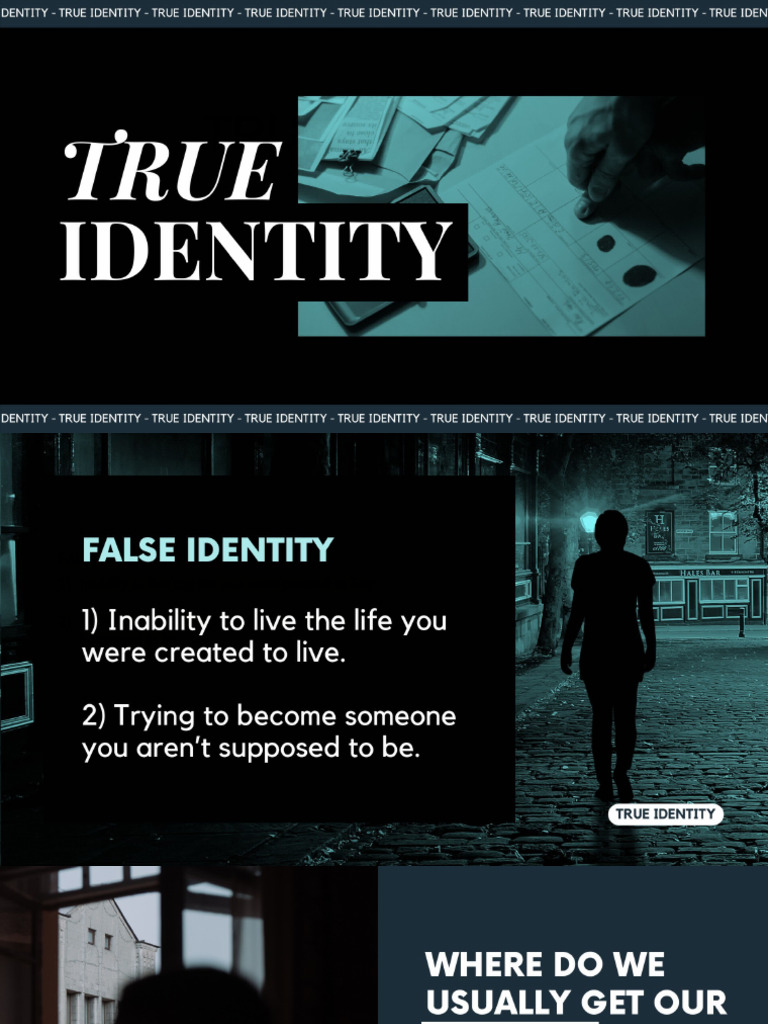 Discovering True Identity in Christ | PDF