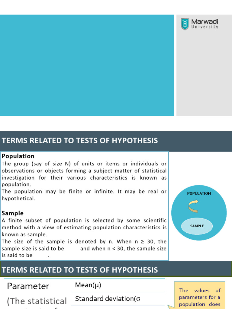 Understanding Hypothesis Testing Concepts | PDF | Statistical ...