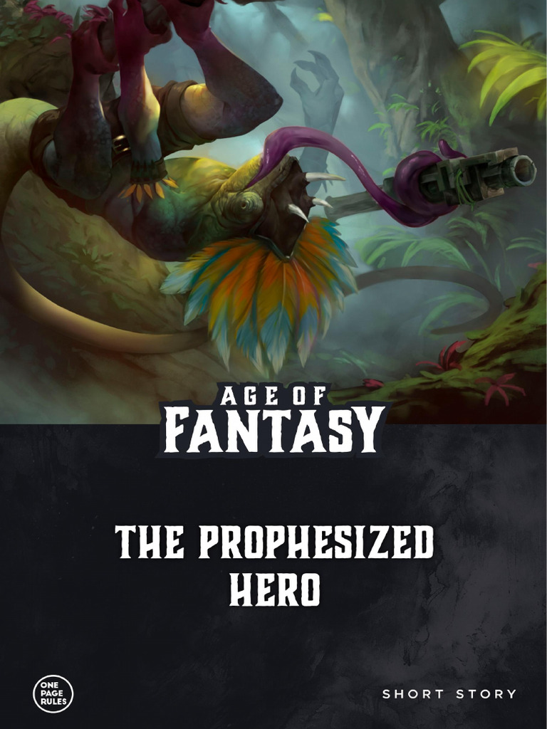 AoF - The Prophesized Hero (Story + Mission) | PDF