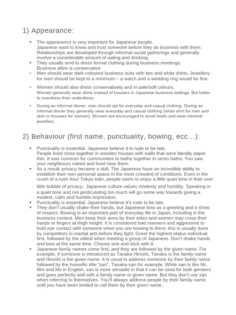 Japan (Text) | PDF | Clothing