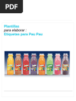 Plantillas para Etiquetas Pelón Pelo Rico | PDF