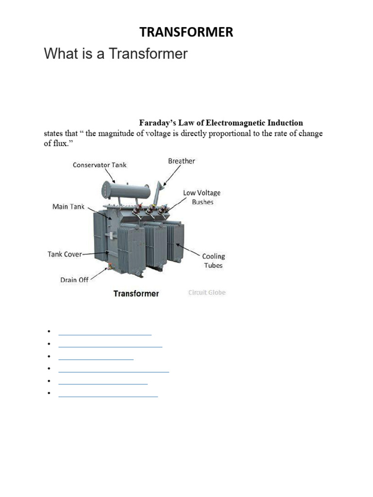 Transformer | PDF | Transformer | Inductor