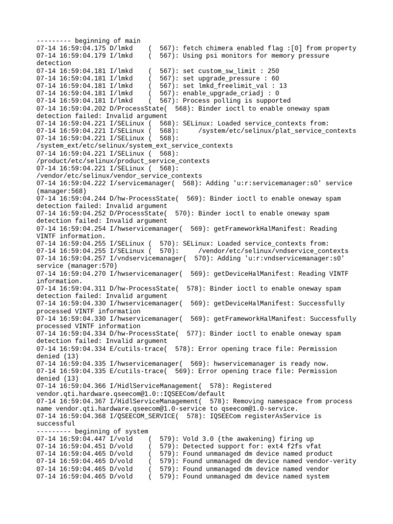 Android System Log Analysis | PDF | Software | Utility Software