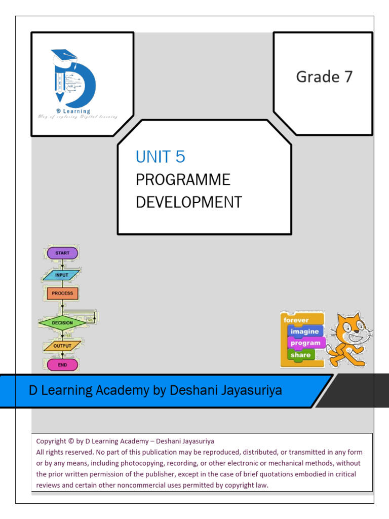 Flowchart Basics for Grade 7 Programming | PDF | Multiplication ...